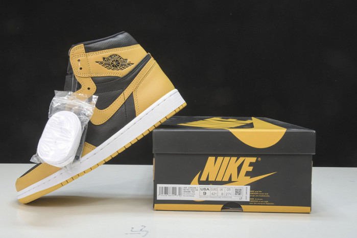 Air Jordan 1 Retro High OG Pollen Black 555088-701