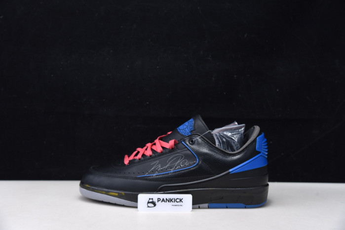 OH X AIR JORDAN 2 LOW ''BLACK ROYAL'' DJ4375-004