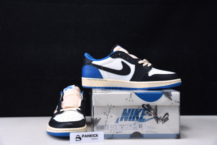 Travis Scott Fragment Air Jordan 1 Low DM7866-140