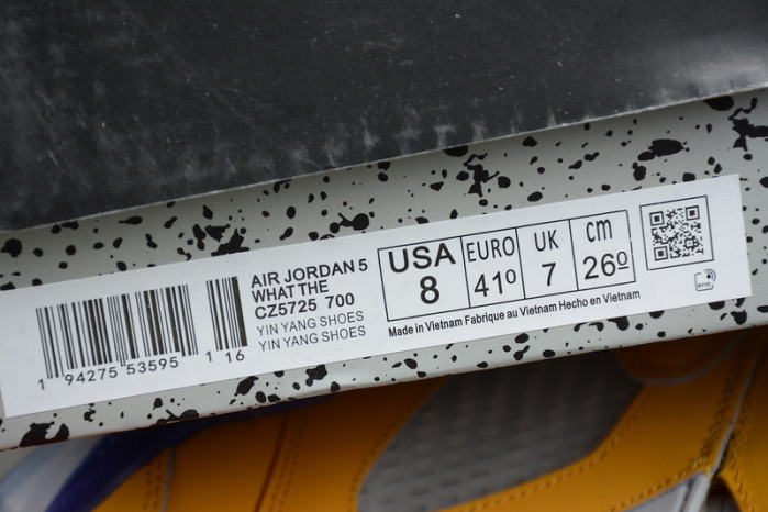 Jordan 5 Retro What The CZ5725-700