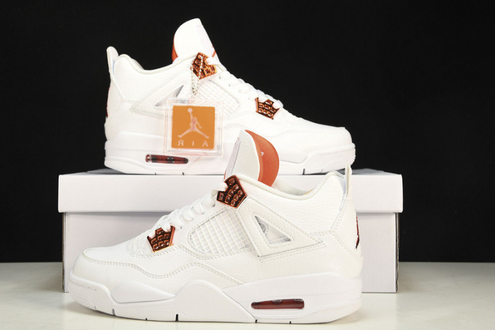 Jordan 4 Retro Metallic Orange - CT8527-118
