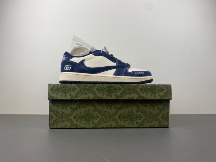 travis scott x jordan aj1 low x G*u*i xs3086-006