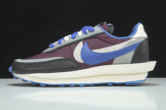 Nike sacai x Undercover x LDWaffle ''Night Maroon Team Royal''DJ4877-600