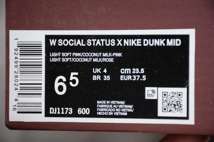 Social Status x Nk SB Dunk High Pro QS DJ1173-600