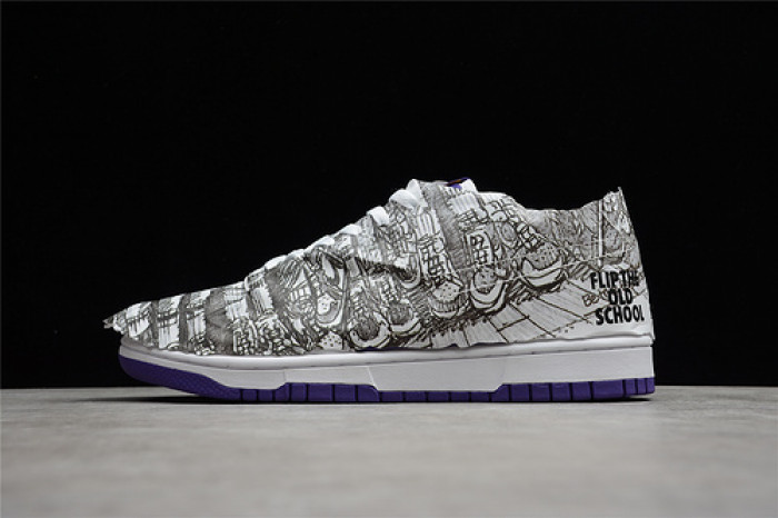 Nike Dunk Low Flip the Old School (W) - DJ4636-100
