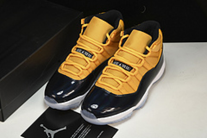 Air Jordan 11 Retro Black Yellow CT8012-118