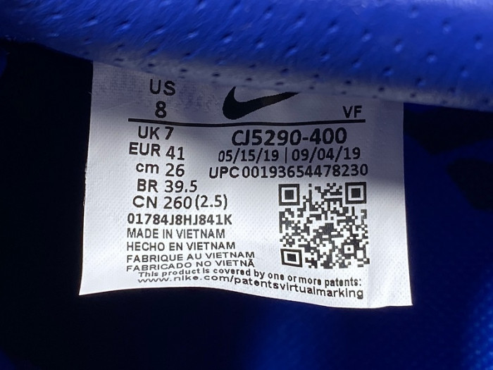 Air Force 1 Low CLOT Blue Silk CJ5290-400