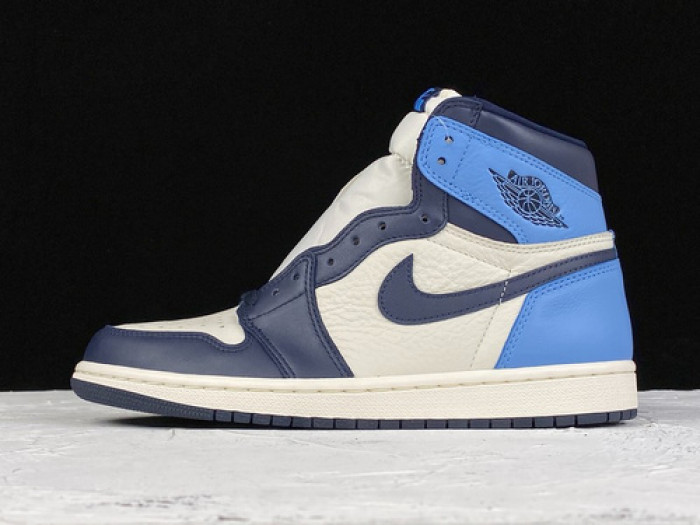 AIR JORDAN 1 OBSIDIAN UNIVERSITY BLUE 555088-140