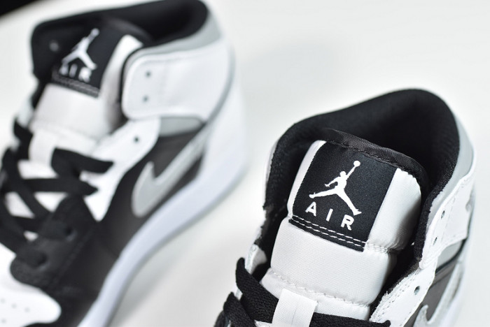 Jordan 1 Mid White Shadow - 554724-073