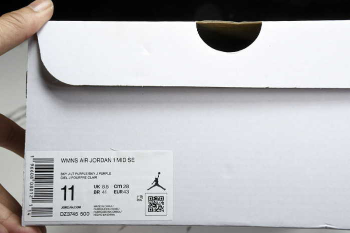 Air Jordan 1 Mid "Sky Purple" DZ3745-500