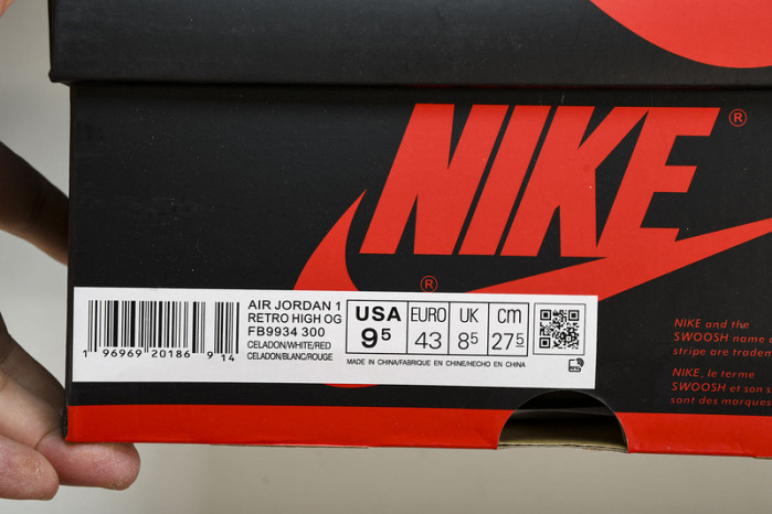 Air Jordan 1 High OG Craft “Celadon” FB9934-300