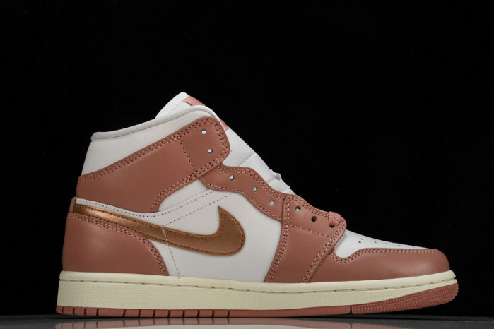 WMNS Air Jordan 1 Mid SE“Red Stardust” FB9892-670