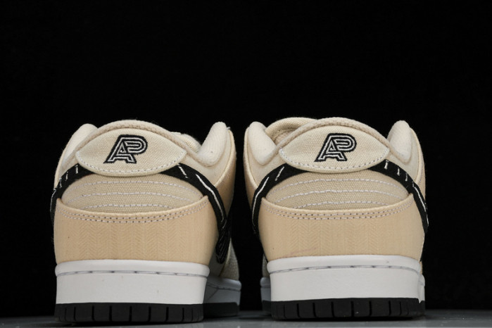 Albino & Preto x NK Dunk SB Low Pro QS“Pearl White” FD2627-300