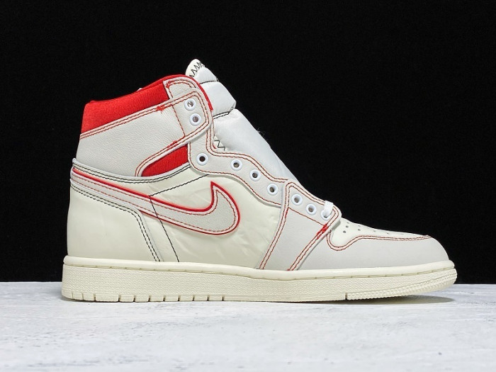 Jordan 1 Retro High Phantom Gym Red 555088-160