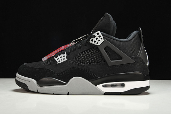 Air Jordan 4 "Black Canvas" DH7138-006