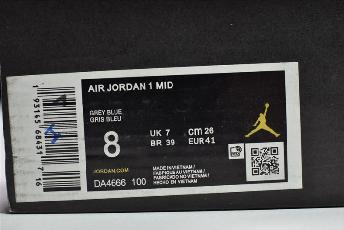 Jordan 1 Mid Mixed Textures Blue DA4666-100