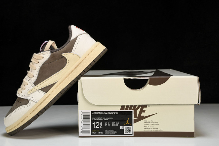 KIDS AIR JORDAN 1 X TRAVIS SCOTT TS DO5442-162