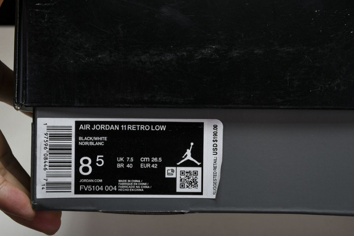 Air Jordan 11 Low "Space Jam" FV5104-004