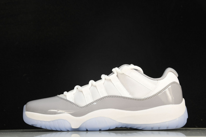 Jordan 11 Retro Low Cement Grey Men''s - AV2187-140