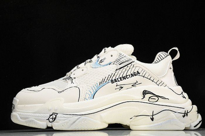 Ba*len*cia*ga triple s w3srb-9014