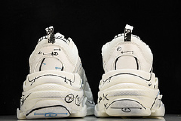 Ba*len*cia*ga triple s w3srb-9014