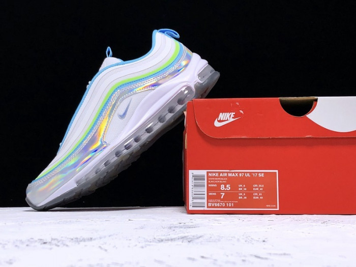 NIKE AIR MAX 97 WITH IRIDESCENT MUDGUARDS BV6670-101