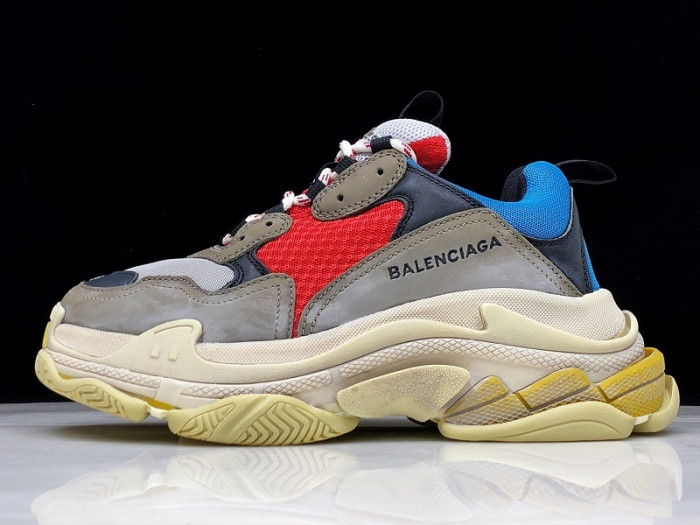 BLEN Triple S Grey Red Blue 512175 W09O2 4365