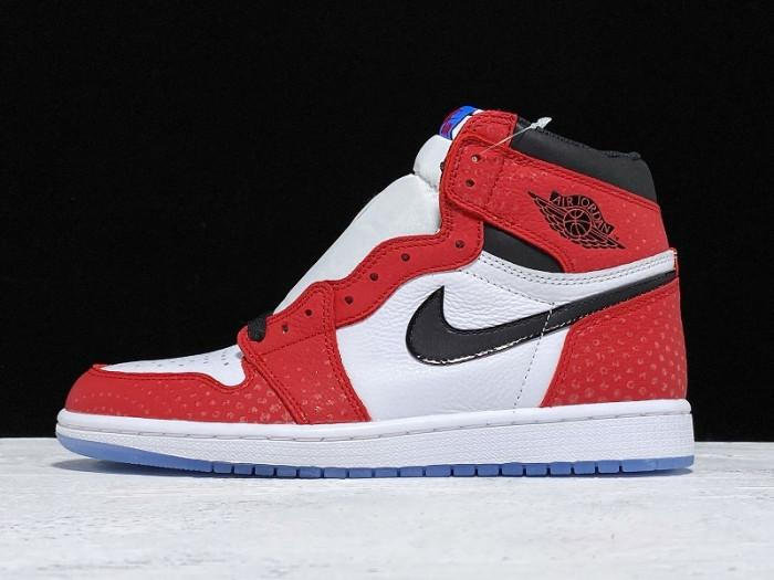 JORDAN 1 RETRO HIGH SPIDER-MAN ORIGIN STORY - 555088-602