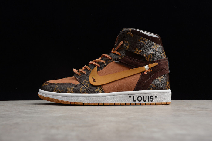 OFF–WHITE x Nike Air Jordan 1s（with case）