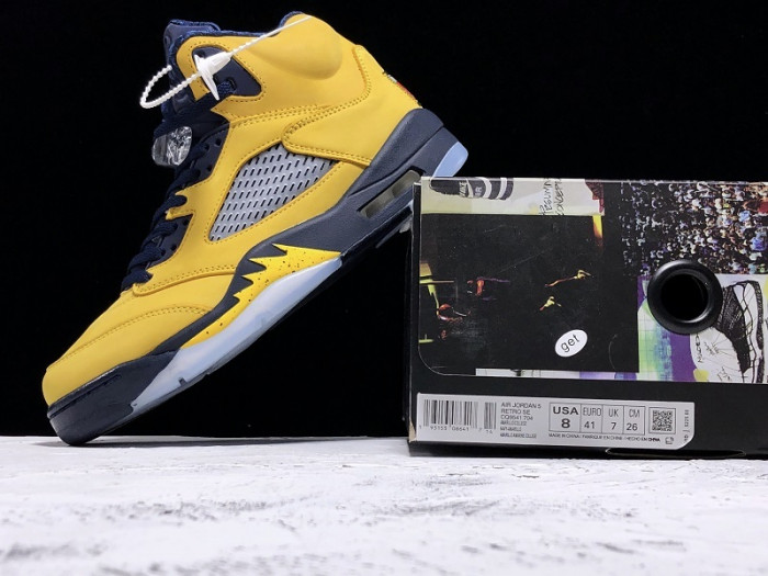 AIR JORDAN 5 RETRO SP MICHIGAN CQ9541-704