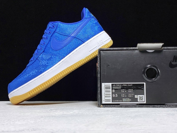 Air Force 1 Low CLOT Blue Silk CJ5290-400