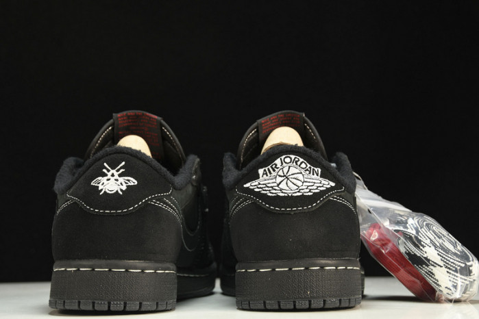 TRAVIS SCOTT X AIR JORDAN 1 LOW OG BLACK DM7866-168