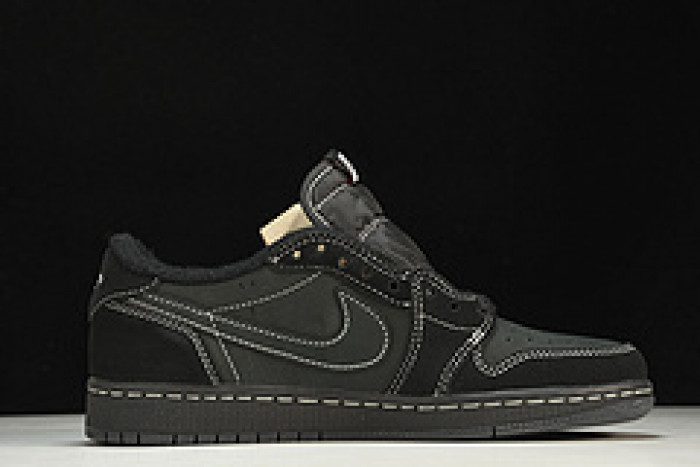 TRAVIS SCOTT X AIR JORDAN 1 LOW OG BLACK DM7866-168