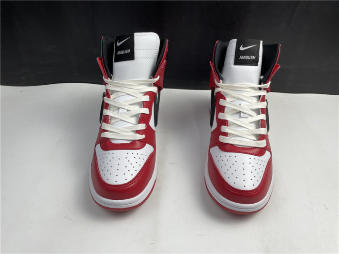 NIKE DUNK HIGH AMBUSH RED CU7544-102