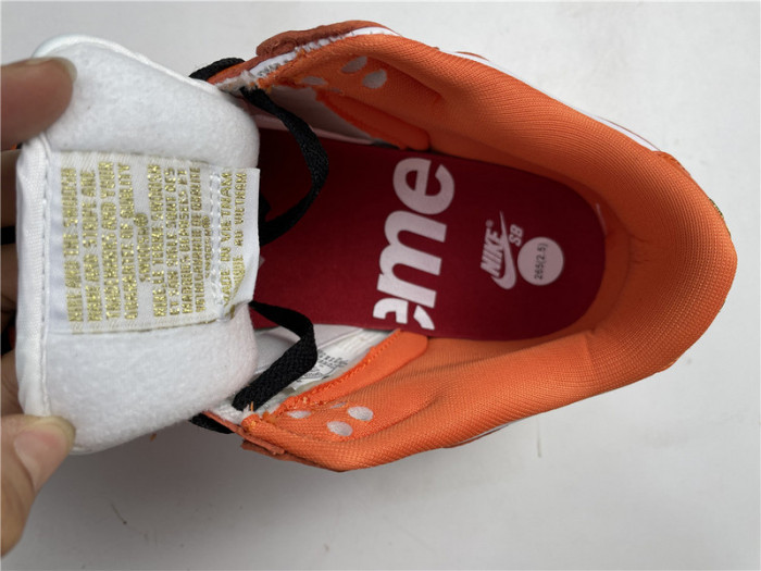 Nike SB Dunk Low White tangerine DH3228-181