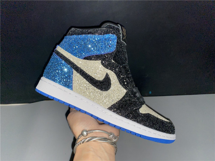 Cole-p600 Fragment Design x Air Jordan 1“ Glitter” CK5566-400