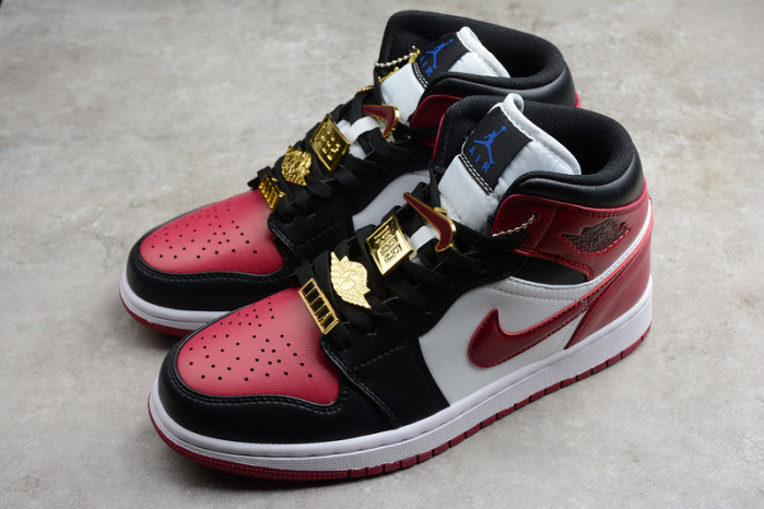 Jordan 1 Mid SE Black Dark Beetroot (W) CZ4385-016