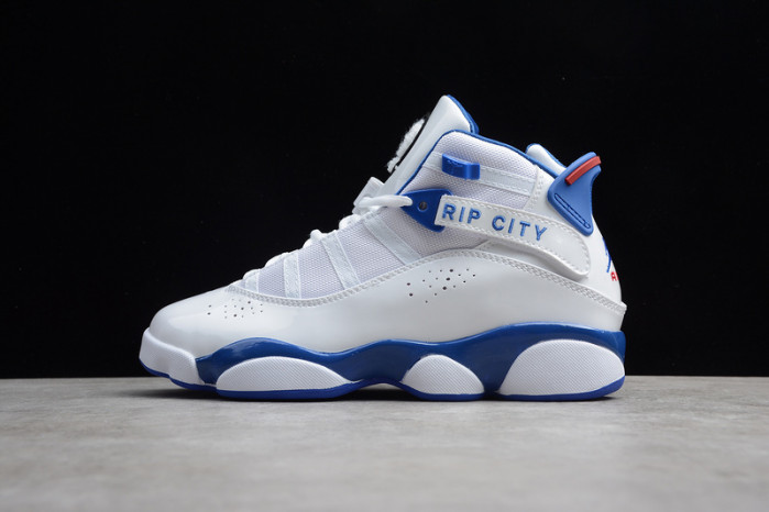 JORDAN 14 RETRO WHITE HYPER ROYAL - 487471-104