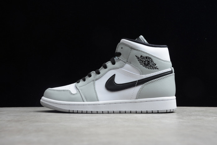 Jordan 1 Mid Light Smoke Grey 554724-092