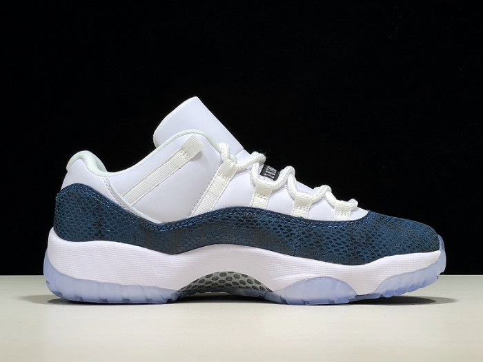 Jordan 11 Retro Low Snake Navy (2019)-CD6846-102