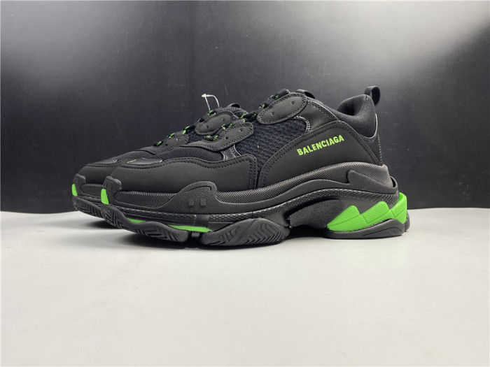 blen triple s black and green Ba*len*cia*ga 541624 w09ol 399