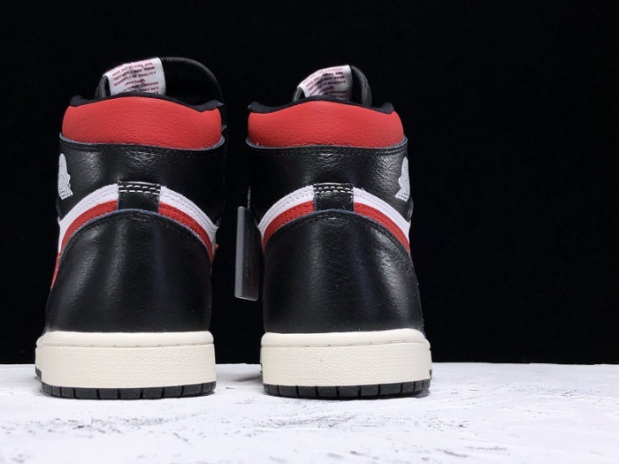 JORDAN 1 RETRO HIGH BLACK GYM RED 555088-061