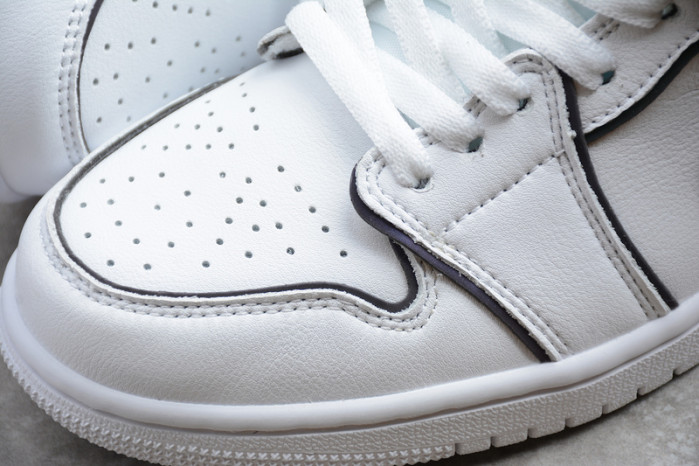 Jordan 1 Mid Iridescent Reflective White (W) CK6587-100