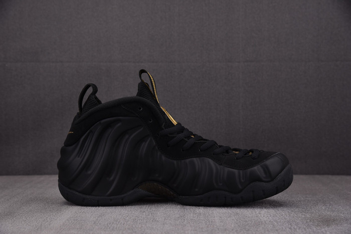 Nike Air Foamposite Pro Black Metallic Gold 624041-009