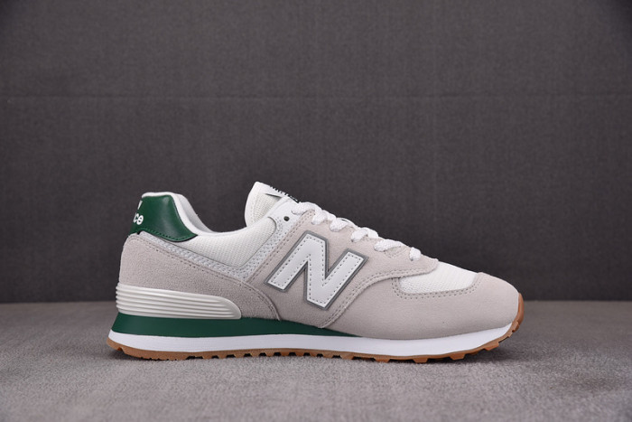 New Balance 574 White Green Gum ML574TD2