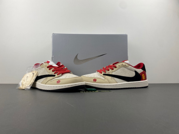 Travis Scott x Fragment Design x Air Jordan 1 Low OG SP DM7866-077
