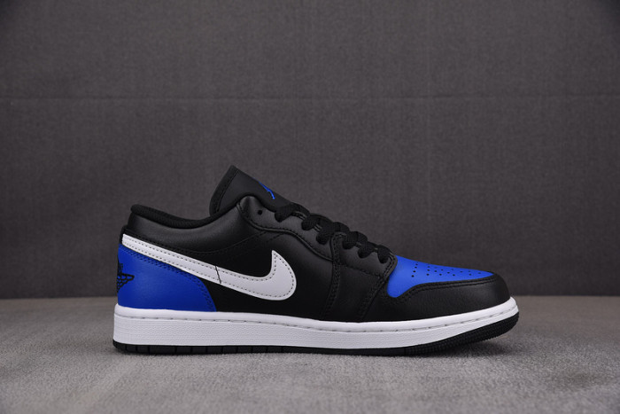 Air Jordan 1 Low Black Royal Toe 553558-042