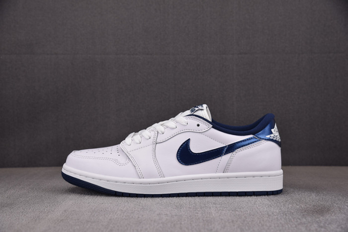 Air Jordan 1 Retro Low ''85 Metallic Blue FB9933-141