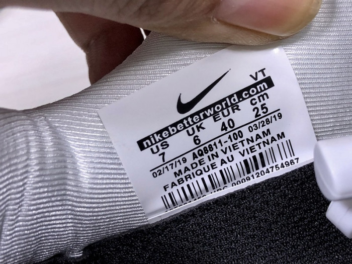 Air VaporMax Run Utility White Reflect Silver (W) AQ8811-100