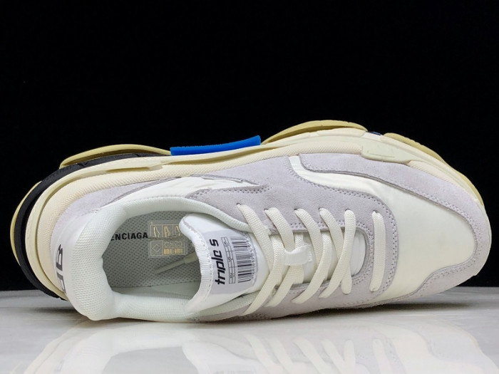 BLEN Triple S White Suede (W) 500597 W0971 9000